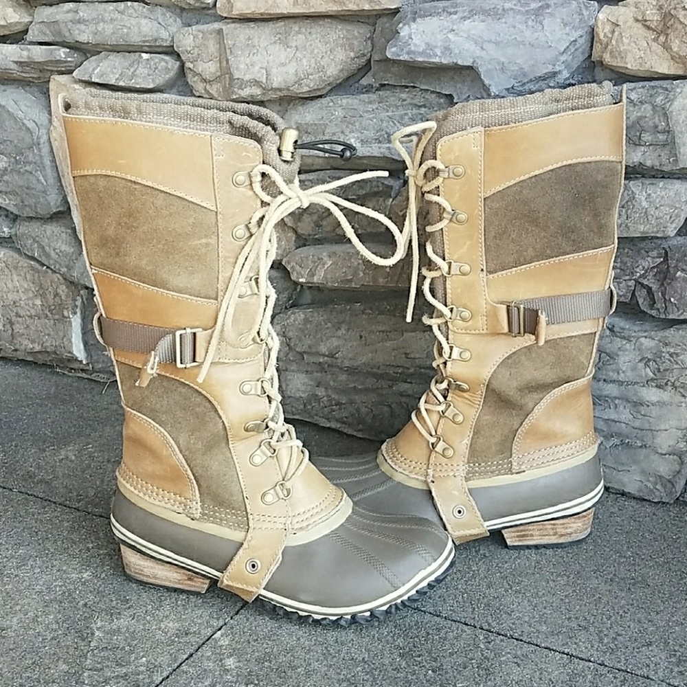 Sorel Conquest Carly British Tan/Flax