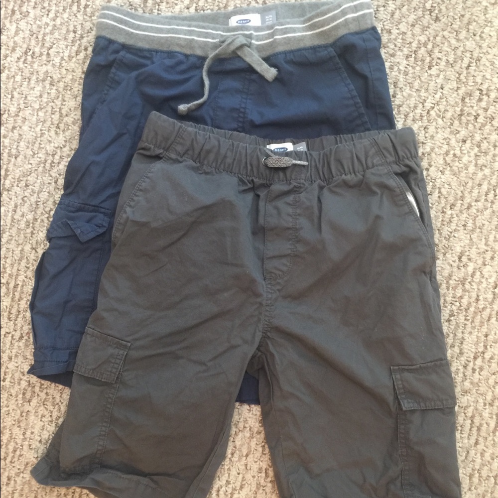 Bundle of 2 pairs of Old Navy cargo shorts