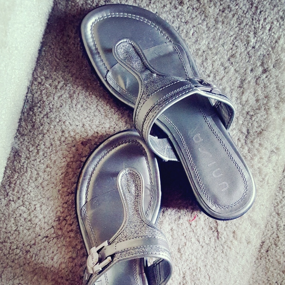 Silver Unisa sandles