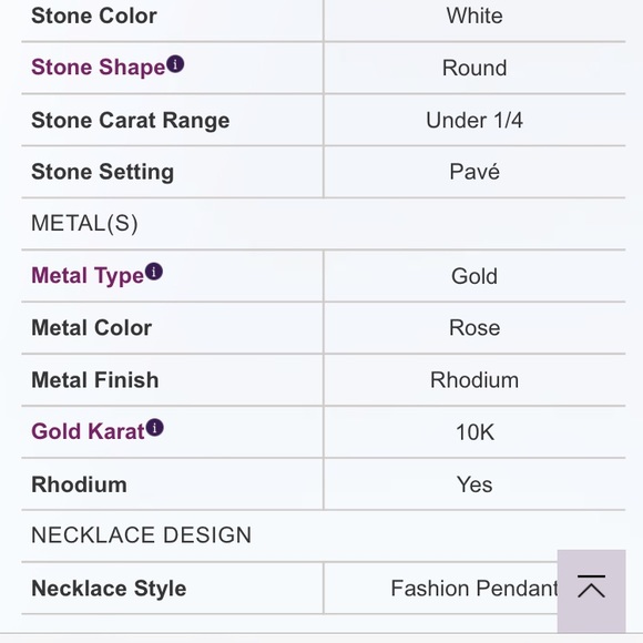 Gordon's Jewelers Key 10K Rose Gold  1/6 CT. T.W. - Picture 6 of 6