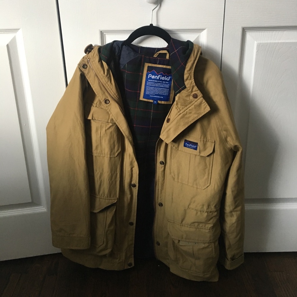 Penfield Tan Madewell Rain Jacket
