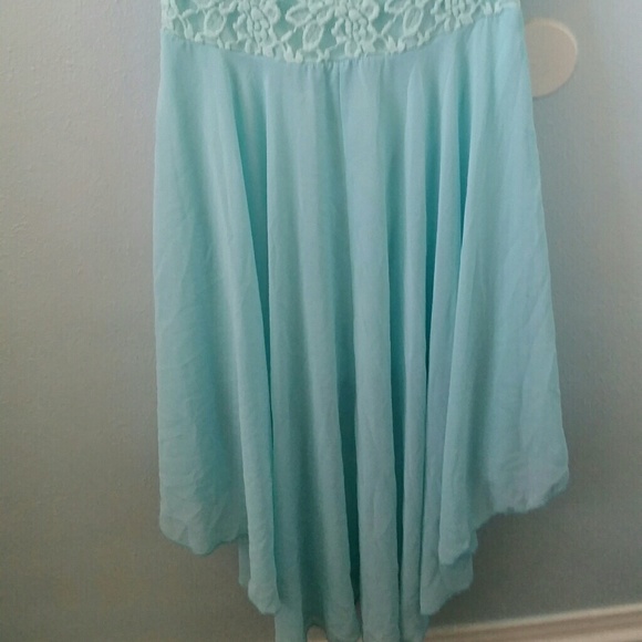 Strapless high-low dress - Picture 2 of 2