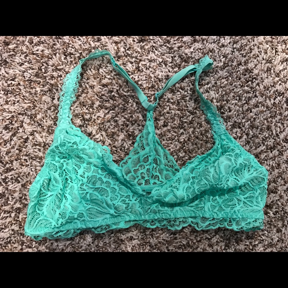 Mint green bralette