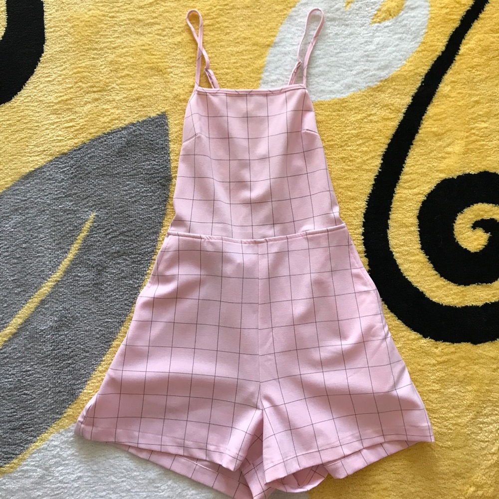 Light Pink American Apparel Romper