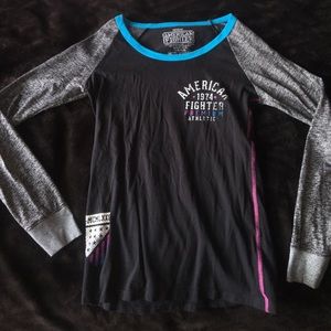 American fighter long sleeve