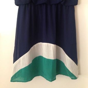 Stitch Fix Navy blue dress with tags