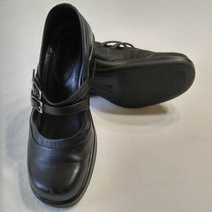 Dansko double strap Mary Jane shoes