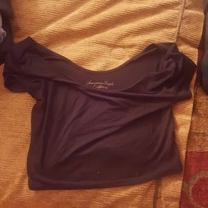 Short sleeve crop top