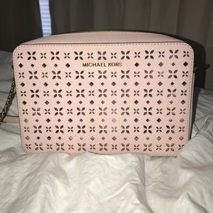 Michael Kors Jet Set Perforated Crossbody