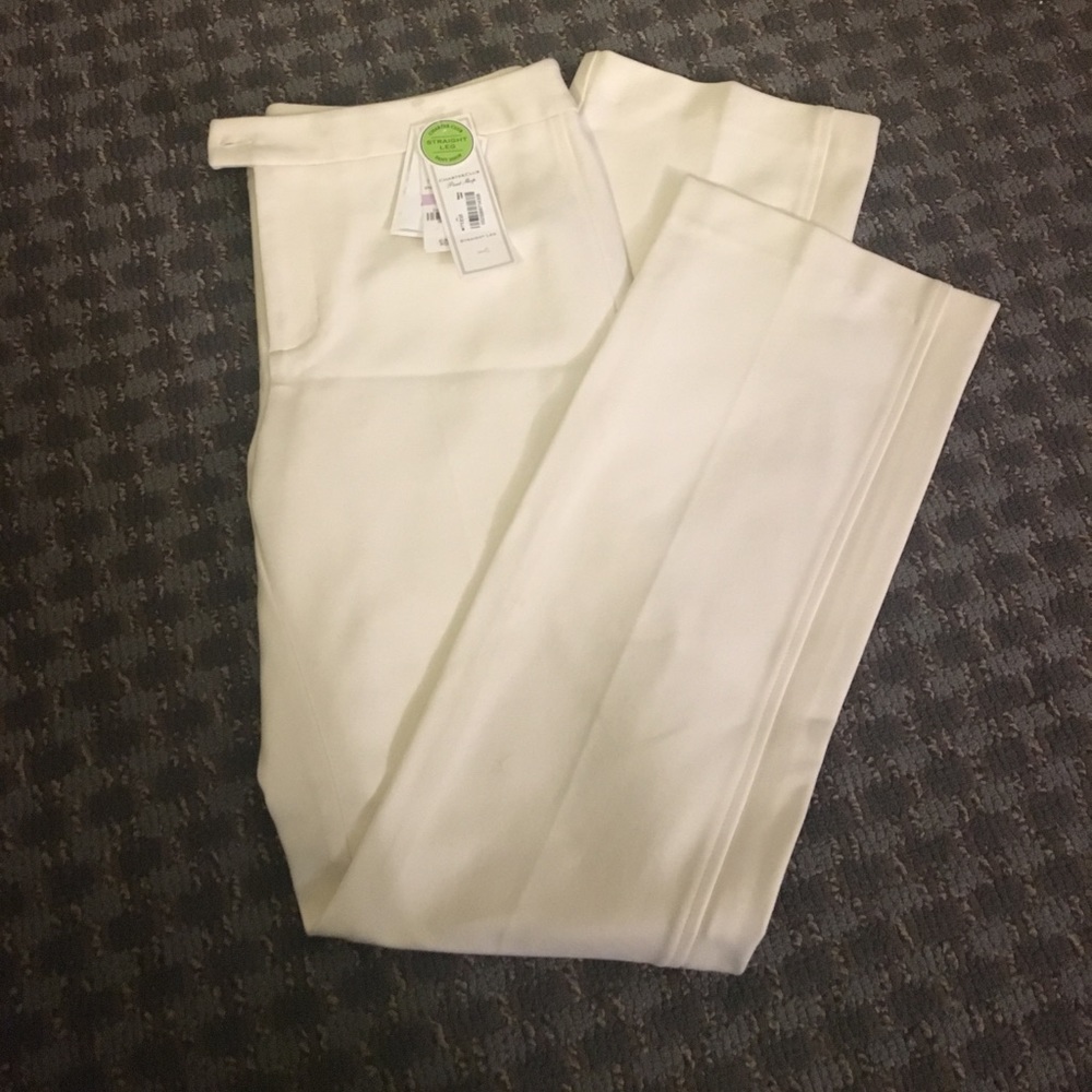 Cream colored charter club dress pants