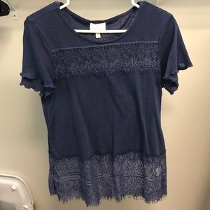 Anthropologie Lace Top