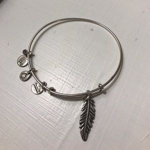 Alex and Ani "feather" bangle