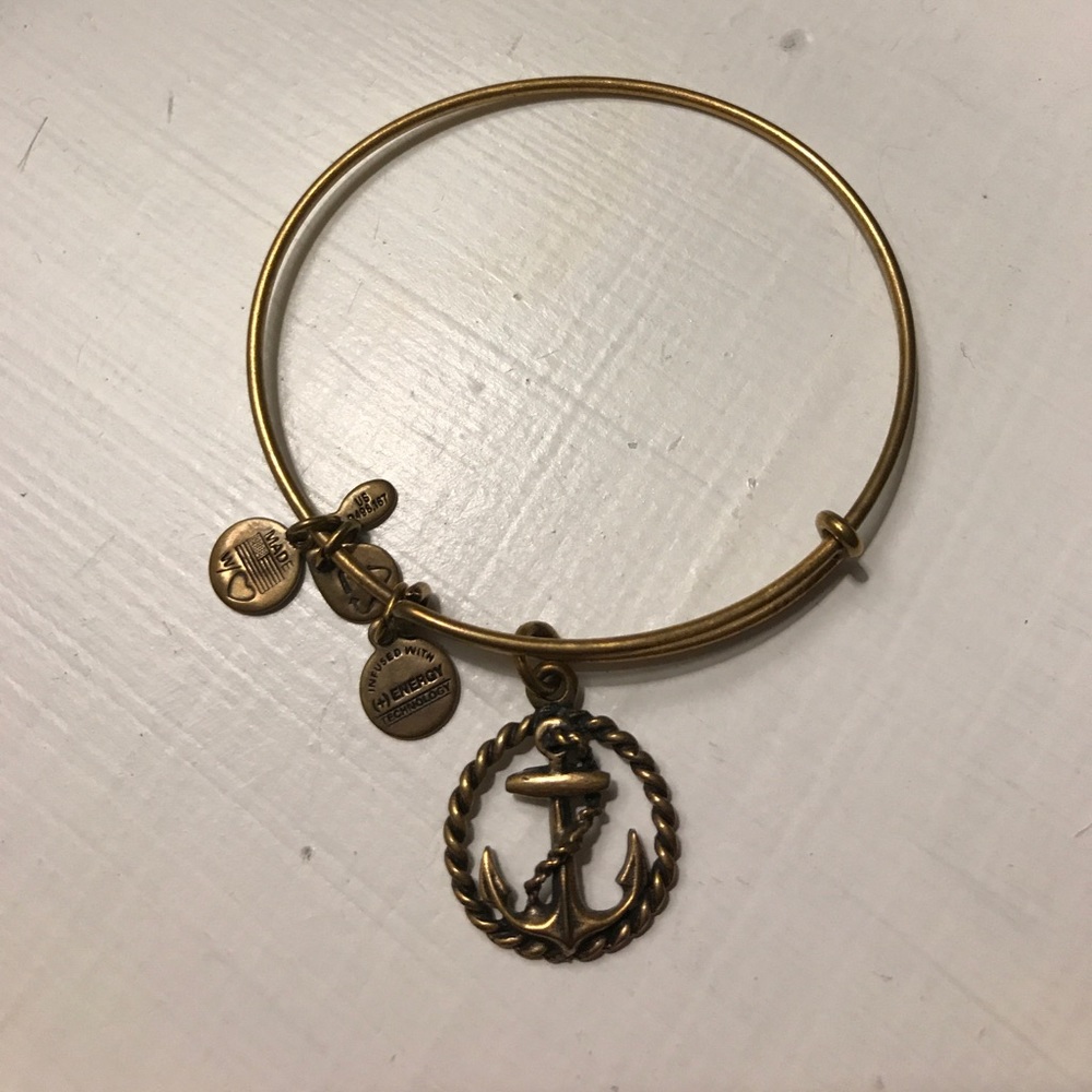 Alex and Ani "anchor" bangle