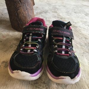 black rainbow skechers