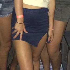 Jean skirt