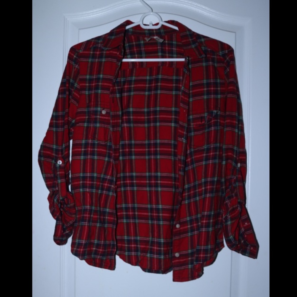 Red Plaid shirt