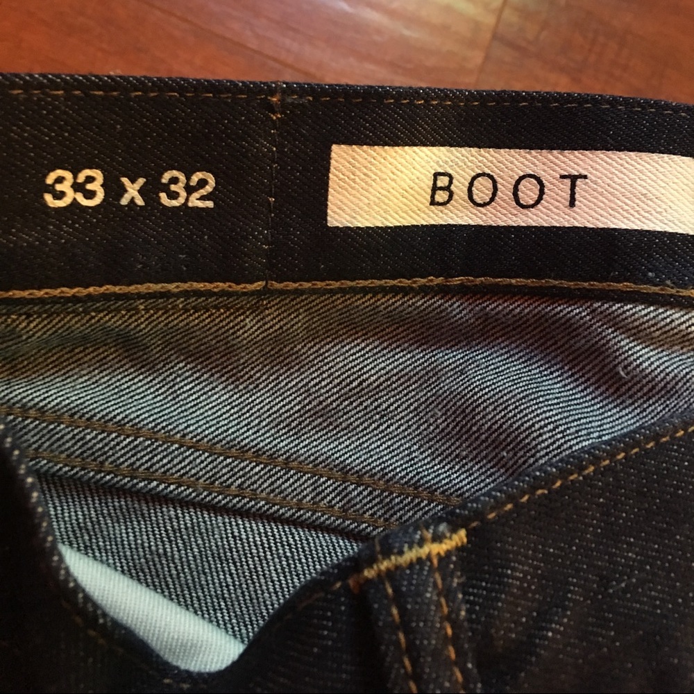 GAP Men's Dark Wash Boot Cut Jeans