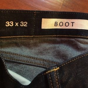 GAP Men's Dark Wash Boot Cut Jeans