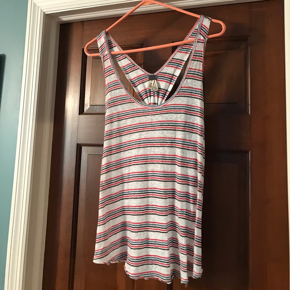 Free People striped tank