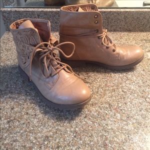 Lace Combat Boot