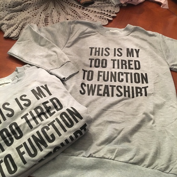 Light grey lightweight witty sweatshirt - Picture 3 of 3