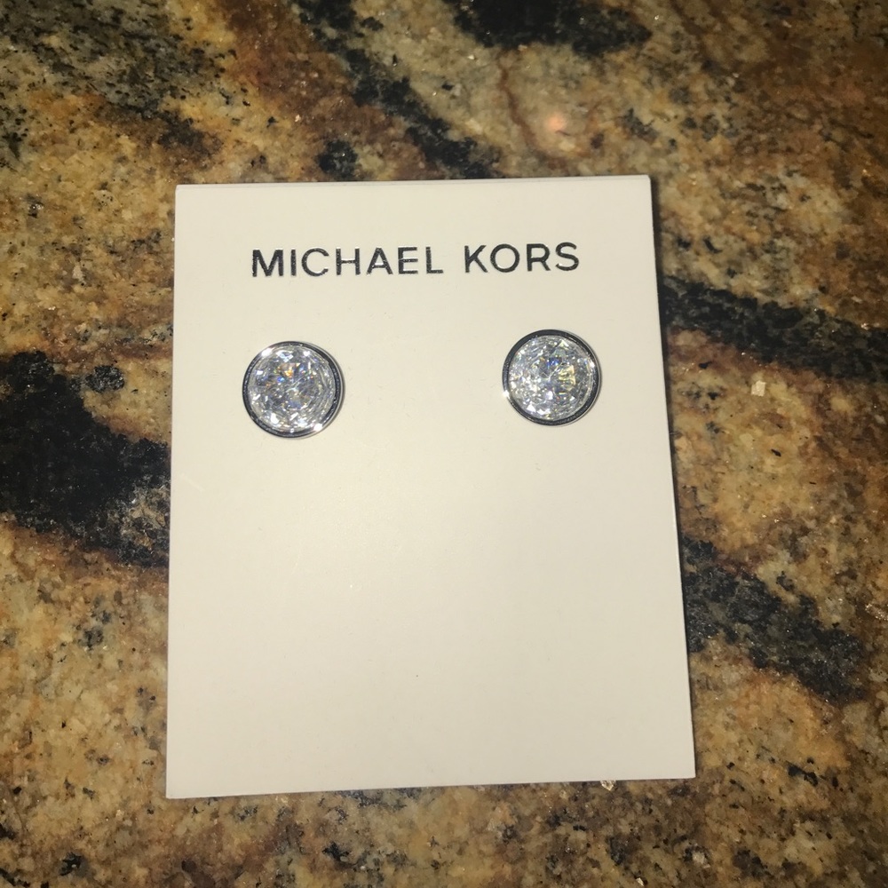Michael Kors diamond studs