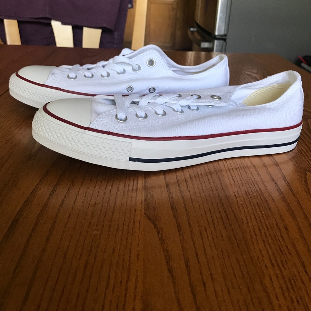 Brand New White Converse Sneakers
