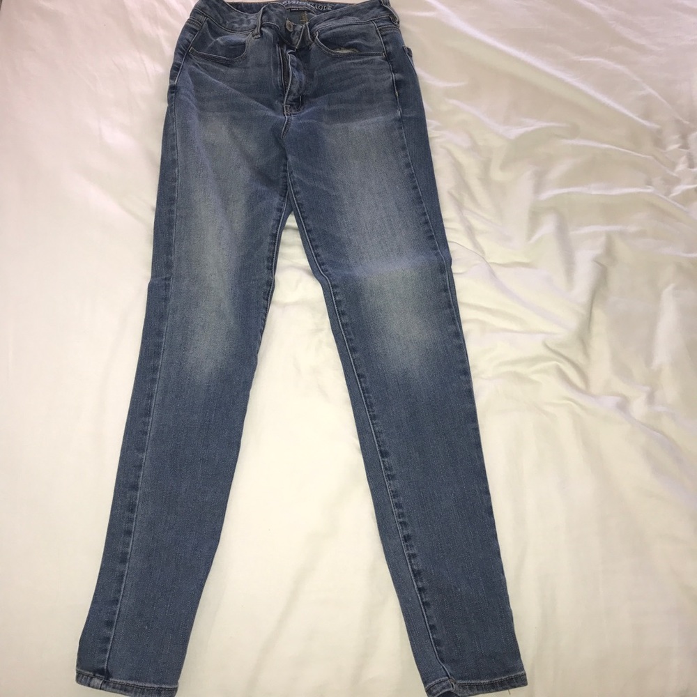 american eagle super stretch women's skinny jeans