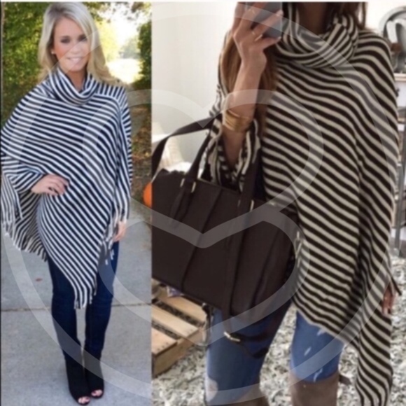 EMMALEE poncho - BLACK - Picture 4 of 5