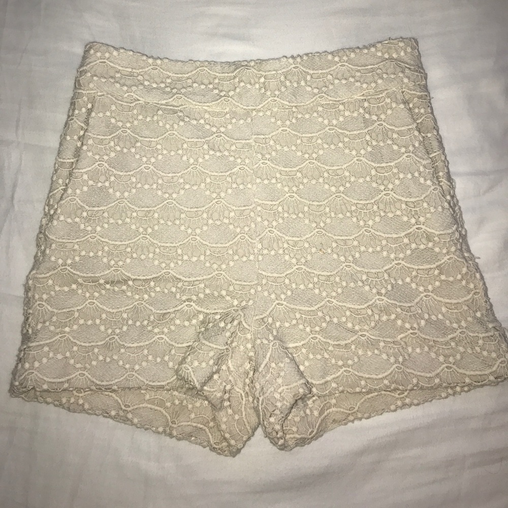Crochet shorts