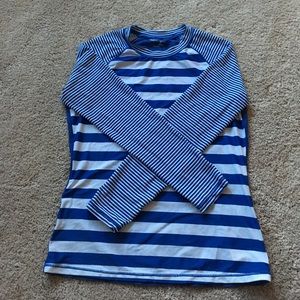 Gap royal blue rash guard shirt
