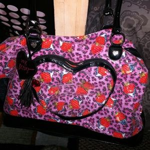 Betsey Johnson over night bag