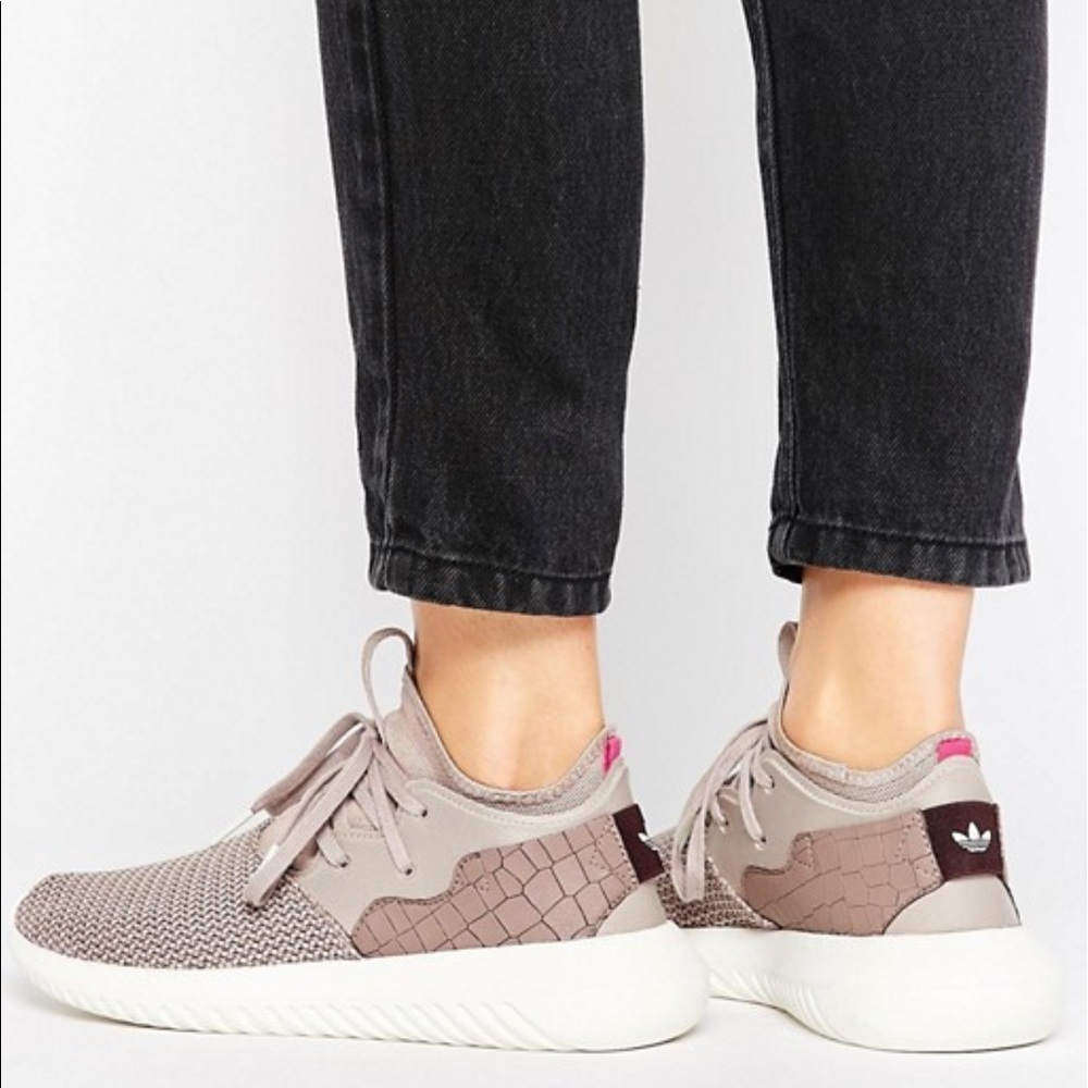 adidas Originals Dusky Purple Tubular Sneakers