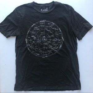 Urban Outfitters graphic t-shirt. Star map. Size L