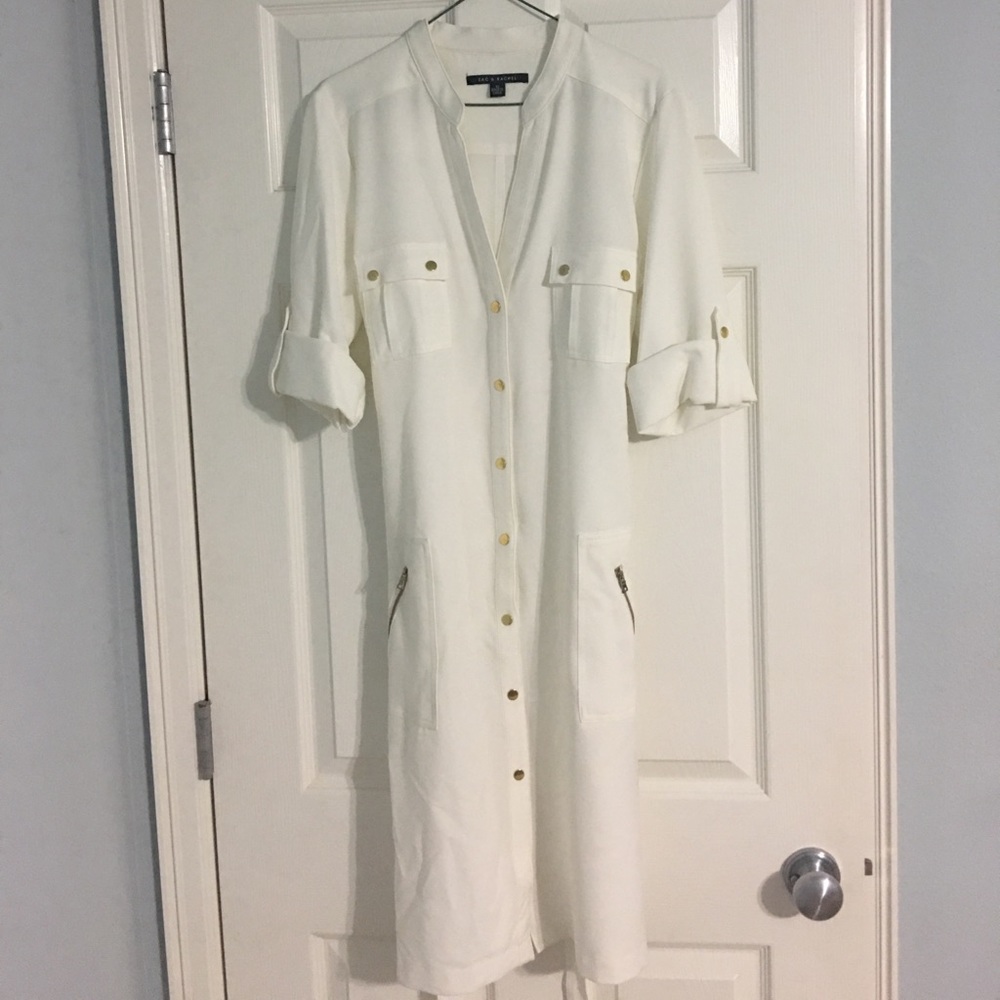 Zac & Rachel white dress