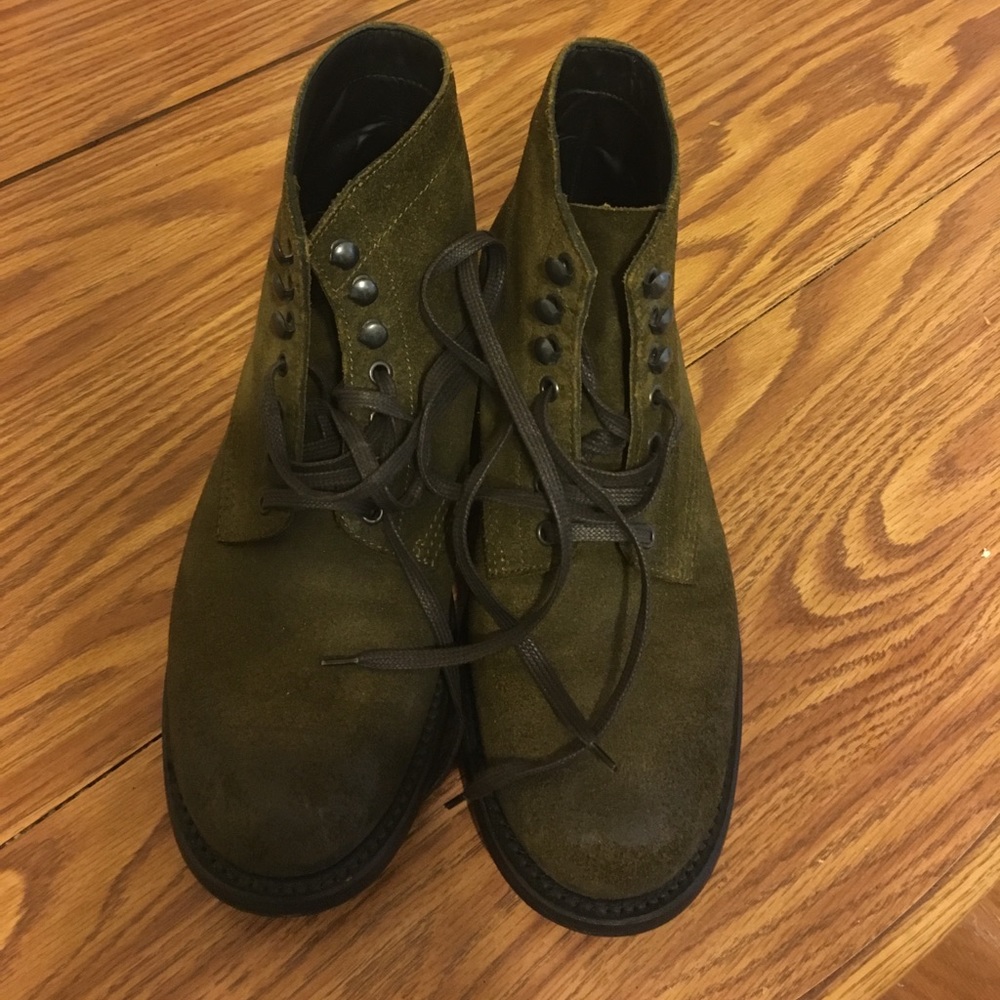Bottega Veneta Army Green boots