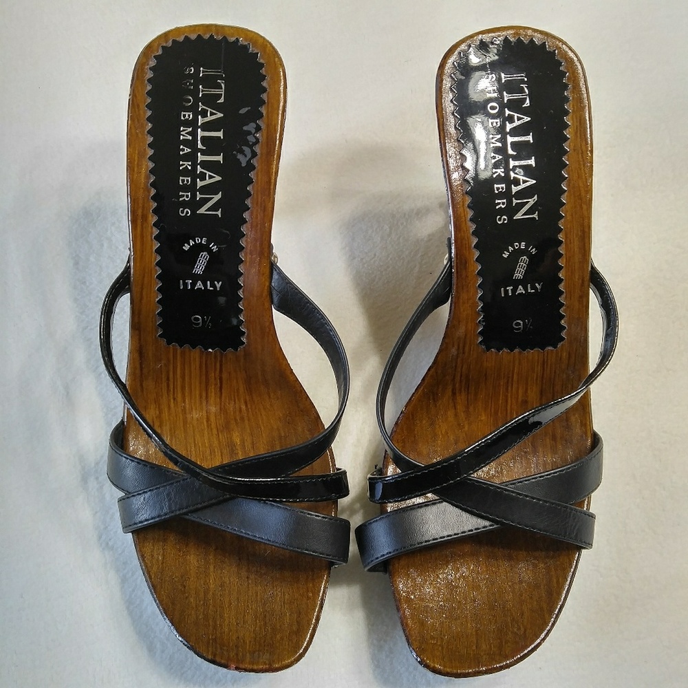 Itailan Shoemakers wooden heels