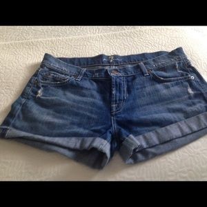 Jean shorts