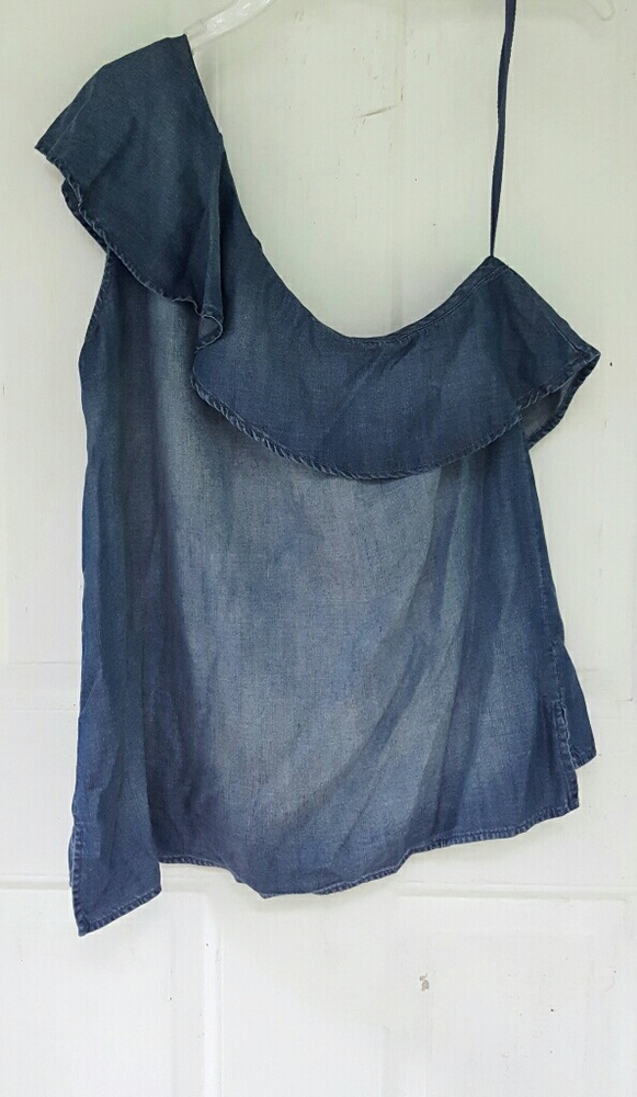 NWT Anthro One Shoulder Top