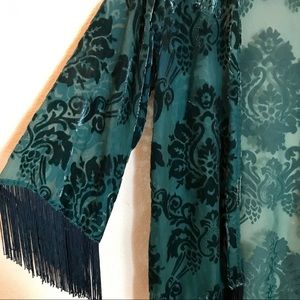 Fringed Kimono