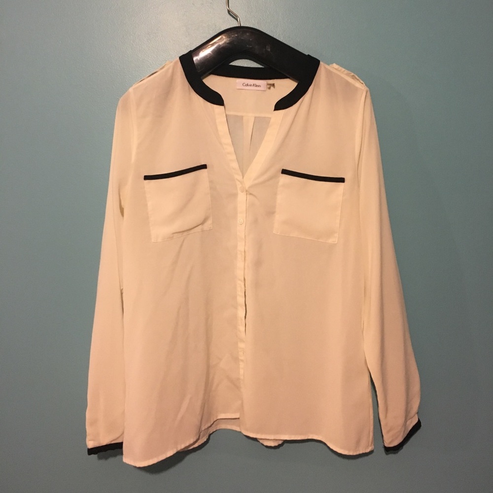 White button up shirt