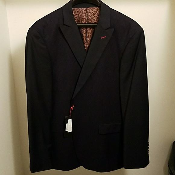 New Tailored Recreation navy blue blazer Size 2XL - Picture 2 of 8