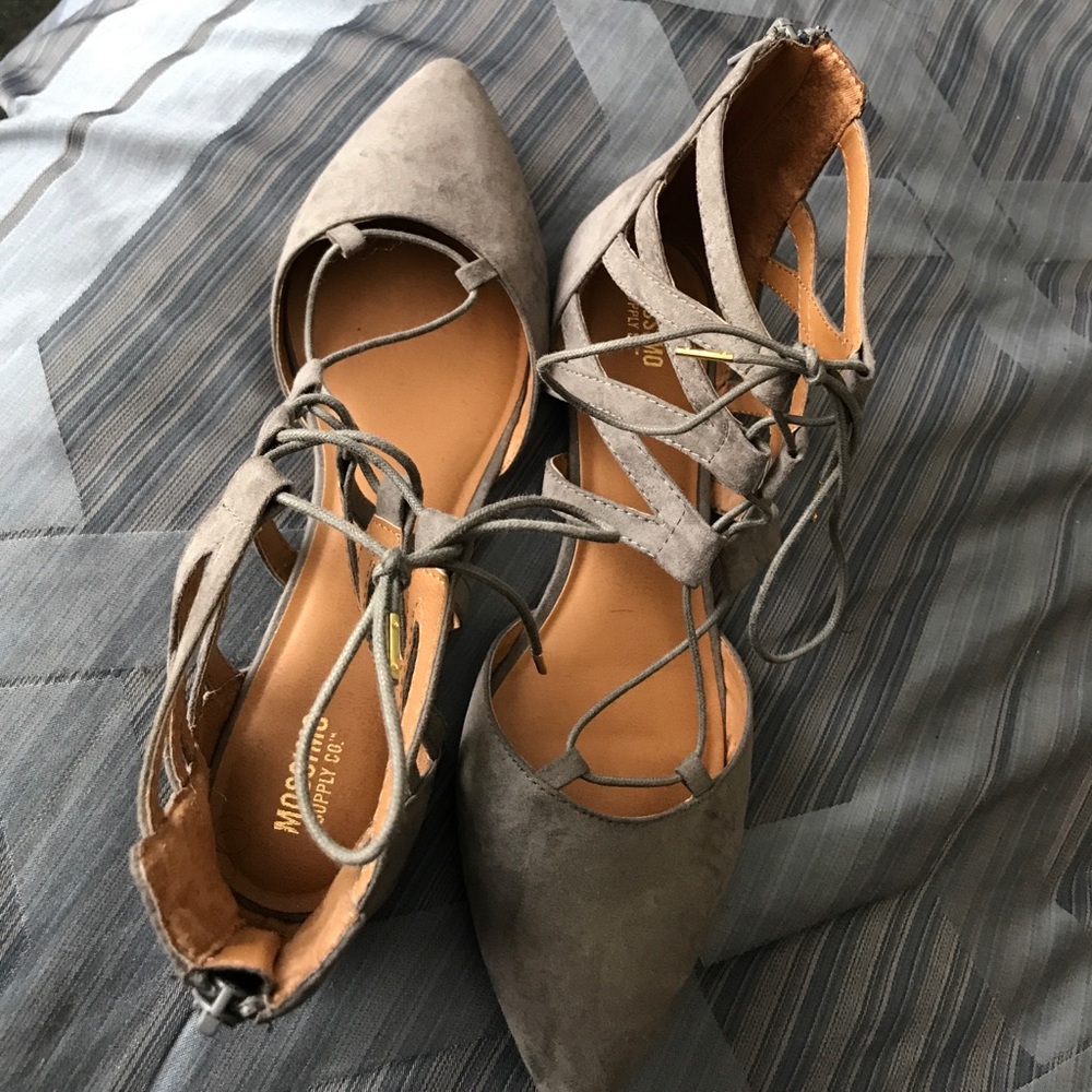 Everyday Gray Flats