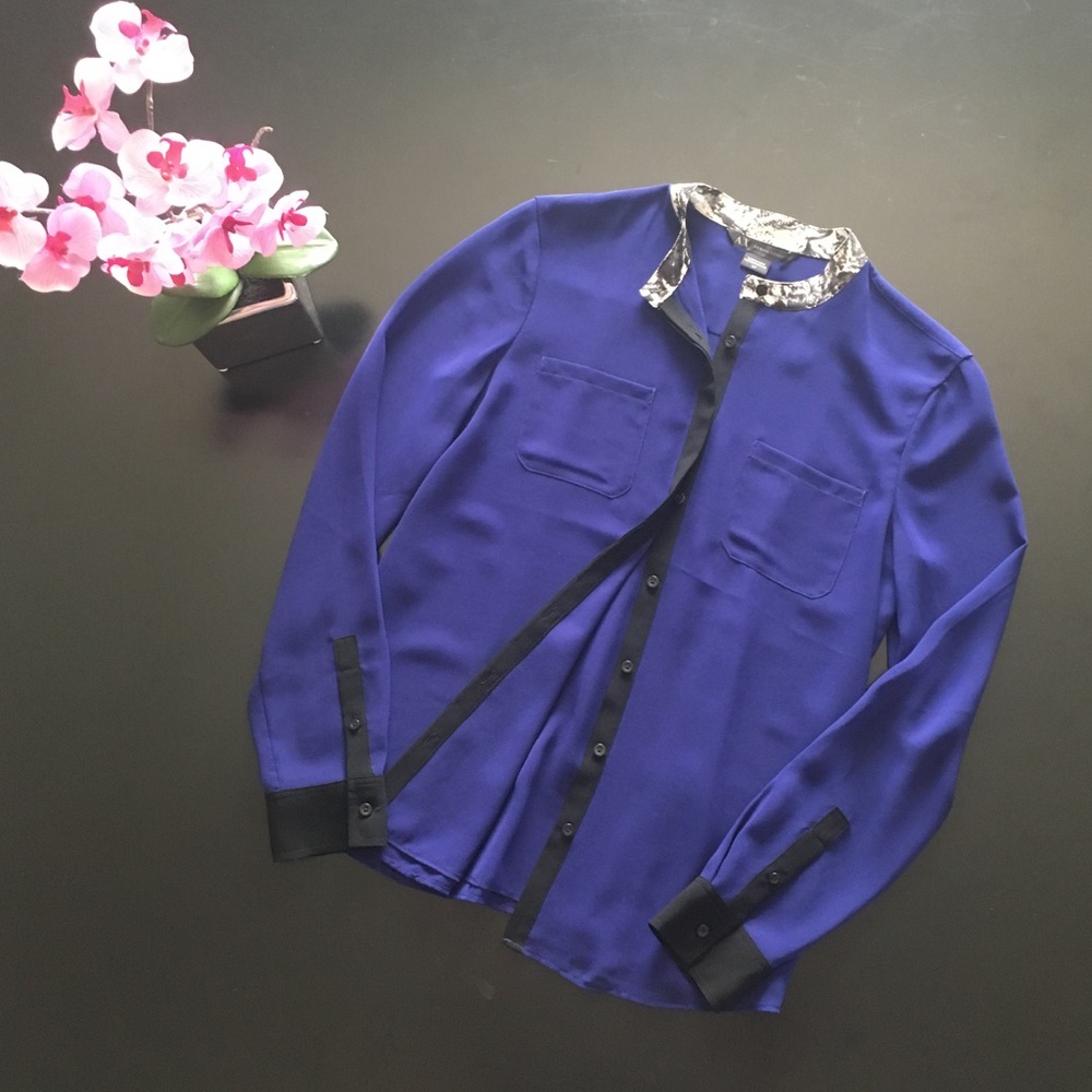 πHP 2Xβ₯οΈ ARMANI EXCHANGE BLOUSE! - Picture 1 of 7