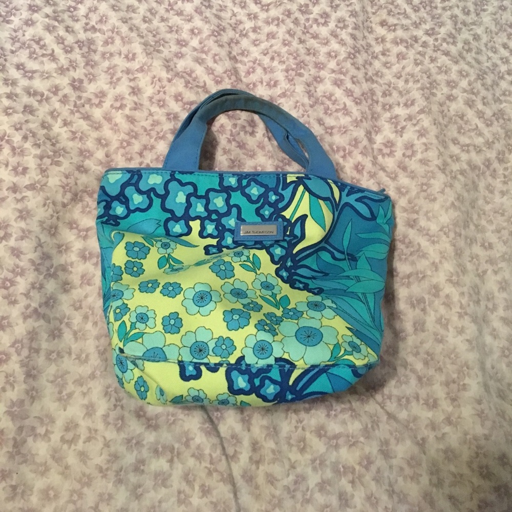 Floral Jim Thompson Purse
