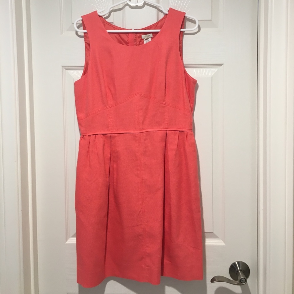 J. Crew Basketweave Shift Dress Size 8 style 64991