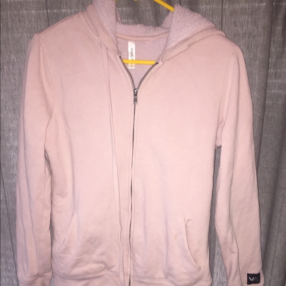 RVCA women's zip up