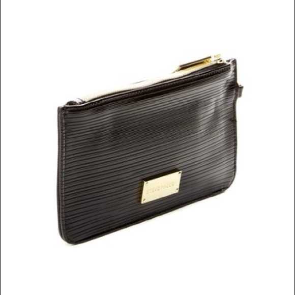 Steve Madden Black Textured Wallet - Picture 2 of 4