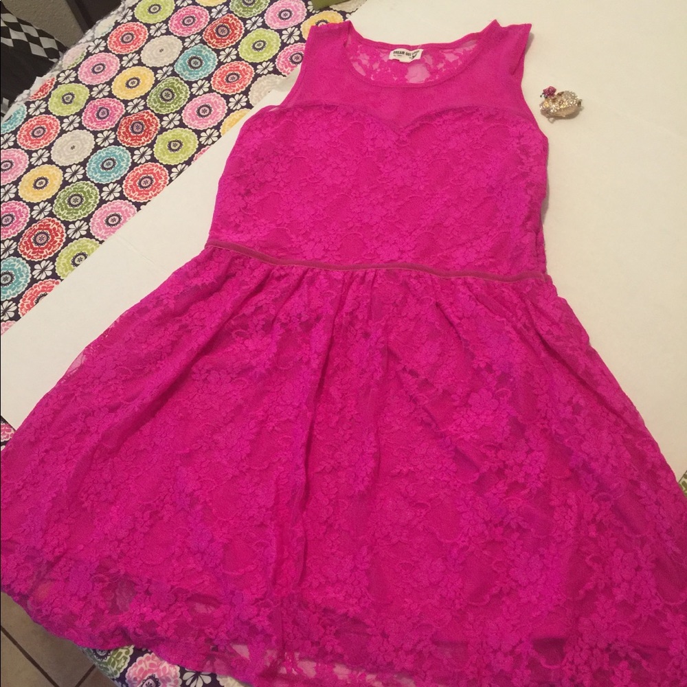 Pink dress