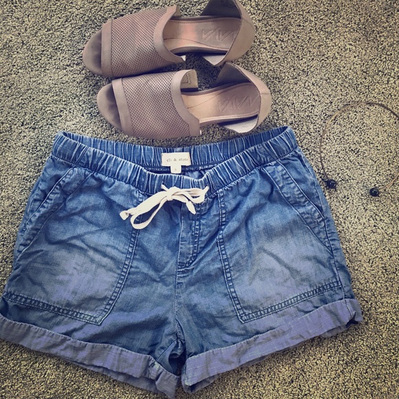 Anthropologie Pants - Cloth & Stone jean shorts